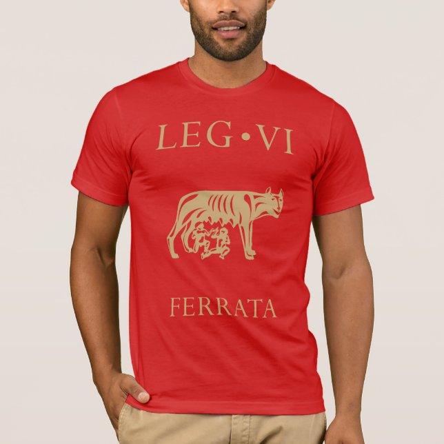 T-shirt Armée impériale romaine - Legio VI Ferrata (Devant)