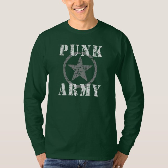 T-shirt Armée punk (Devant)