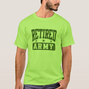 T-shirt Armée retirée