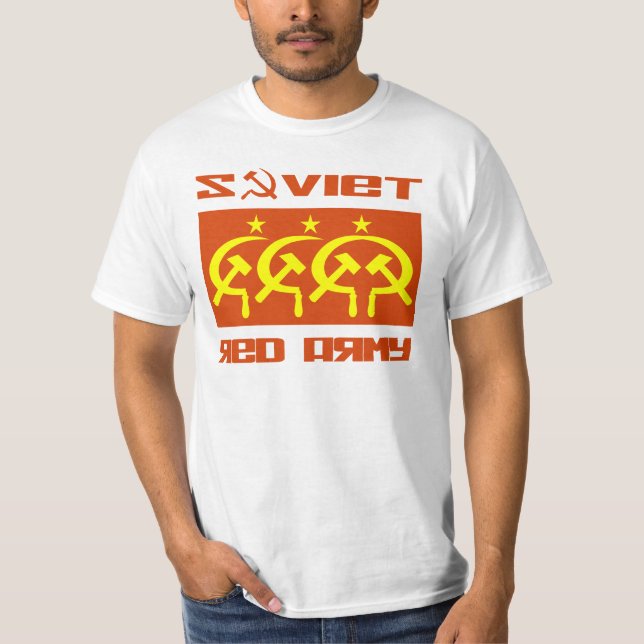T-shirt Armée rouge du Soviétique CCCP (Devant)