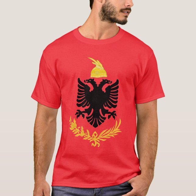 T-shirt Armée royale albanaise (Devant)