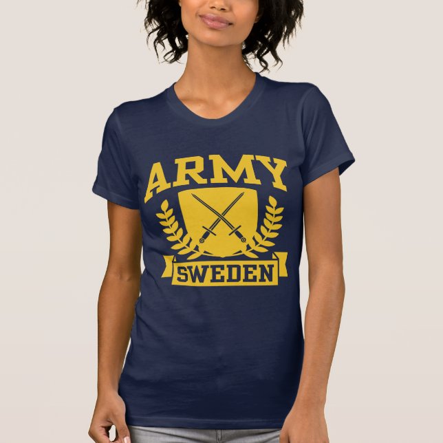 T-shirt Armée suédoise (Devant)