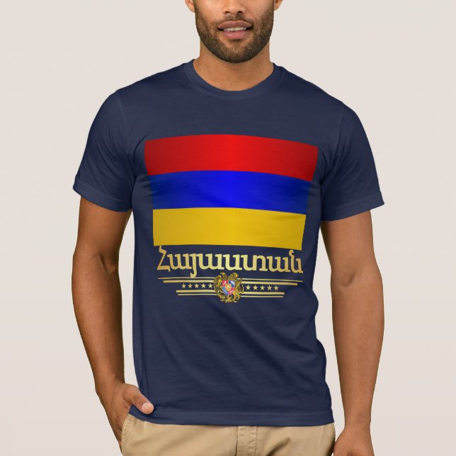 T-shirt Armenian Pride (Devant)