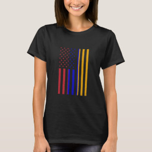 T-shirt Arménie Drapeau Amérique USA Arménie Fierté arméni