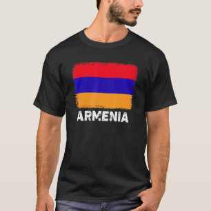 T-shirt Arménie Drapeau Soutien Populations arméniennes Fe