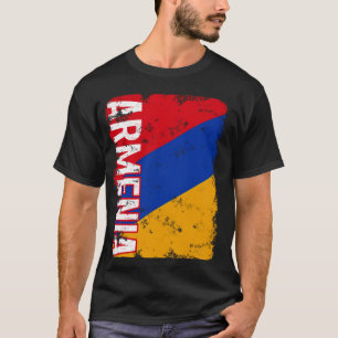 T-shirt Arménie Fière du drapeau arménien Racines
