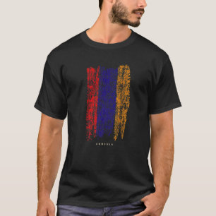 T-shirt Arménie vintage Drapeau arménien rétro