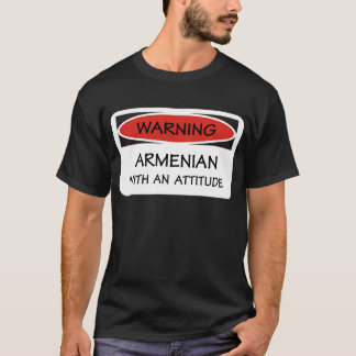 T-shirt Arménien d'attitude