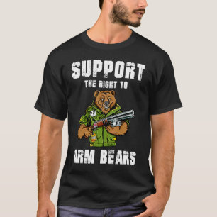 T-shirt Armer les ours deuxième amendement soutien aux arm