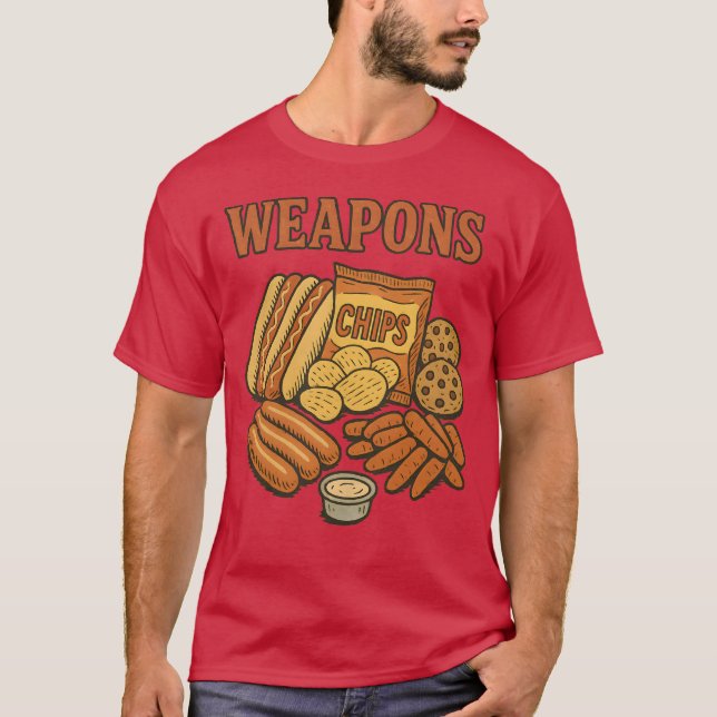 T-SHIRT ARMES (Devant)
