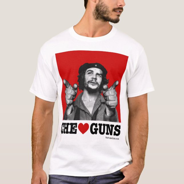 T-shirt Armes à feu de coeur de Che (Devant)