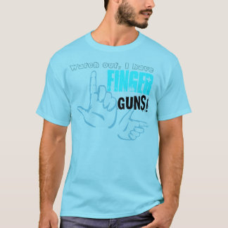 T-shirt Armes à feu de doigt