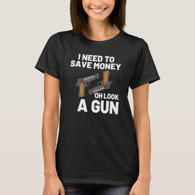 T-shirt Armes à feu Gun 2ème amendement (Devant)