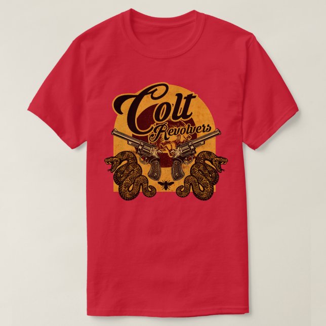 T-shirt Armes à feu Vintages (Design devant)