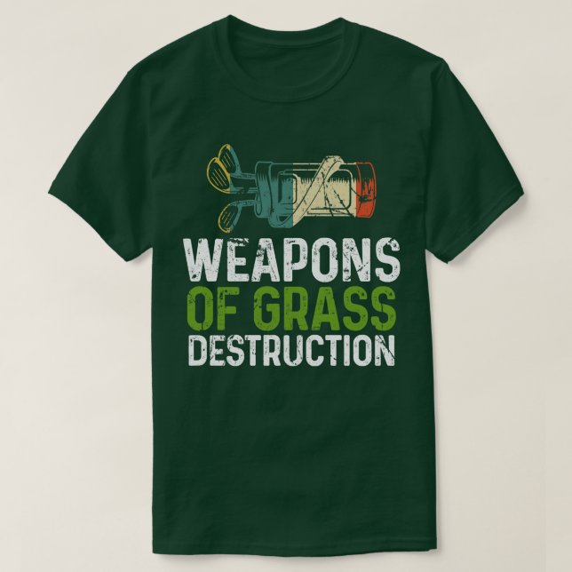 T-shirt Armes De Destruction Grasse Golf 1 (Design devant)