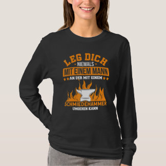 T-shirt Armes de forgeron d'homme dicton de Schmied Houfsc