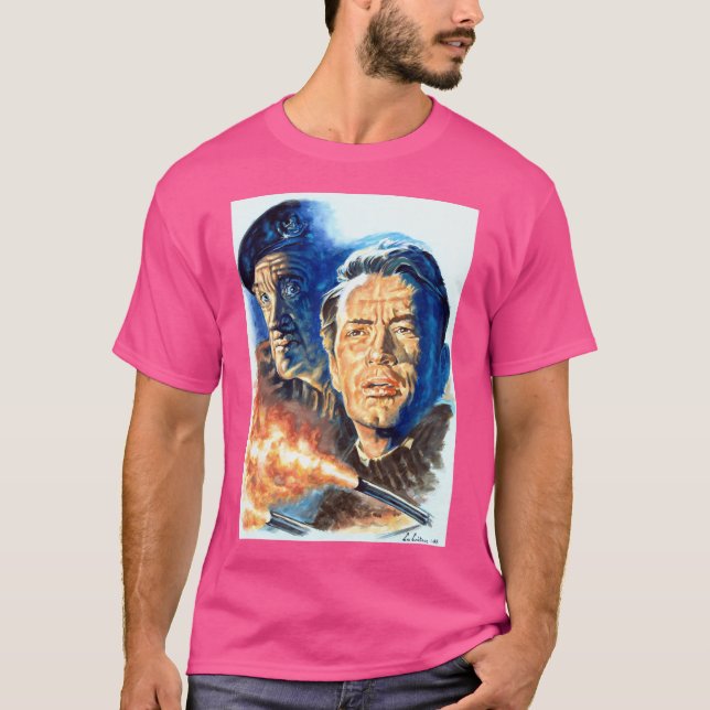 T-shirt Armes De Navarone Gregory Peck David Niven (Devant)
