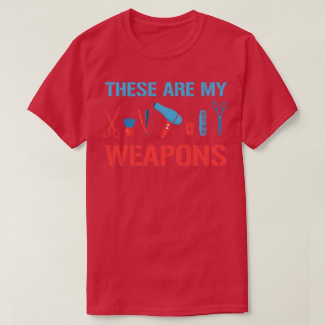 T-shirt Armes d'un barbier 1 (Design devant)