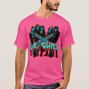 T-shirt Armes En Métal La Glam Des Années 80