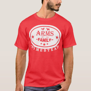 T-shirt Armes Famille Homestead Lifestyle