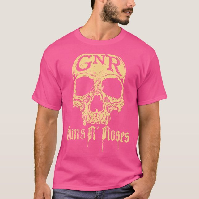 T-shirt Armes N'Rose Déchets officiels du crâne (Devant)