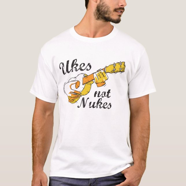 T-shirt Armes nucléaires d'Ukes pas (Devant)