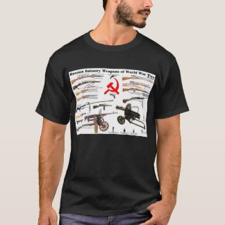 T-shirt Armes russes d'infanterie de 2ÈME GUERRE MONDIALE