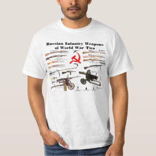 T-shirt Armes russes d'infanterie de 2ÈME GUERRE MONDIALE