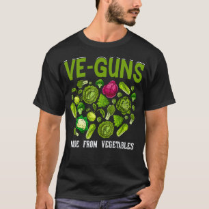 T-shirt Armes Ve-Guns Fabriquées À Partir De Légumes - Vég