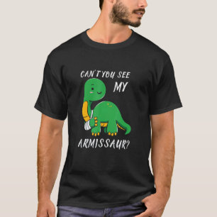 T-shirt Armissaur Blessures au bras cassé Dinosaure Récupé