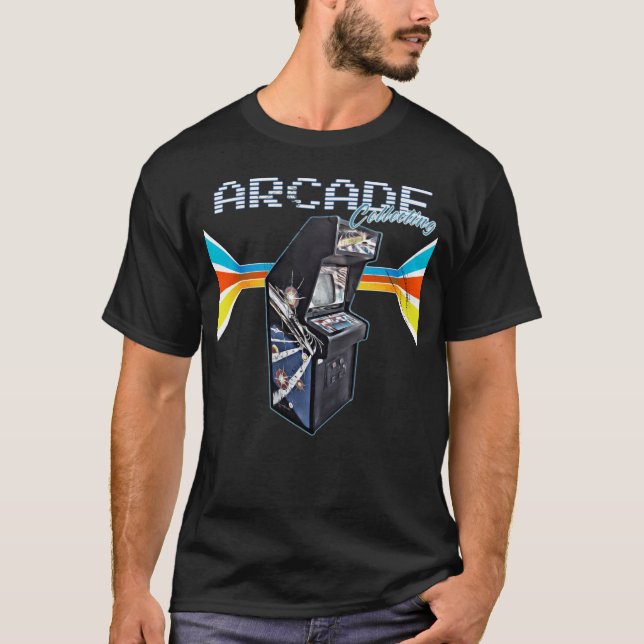 T-shirt Armoire d'arcade machine 1970 1980 1990 Jeu vidéo  (Devant)