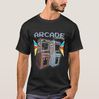 T-shirt Armoire d'arcade machine 1970 1980 1990 Jeu vidéo