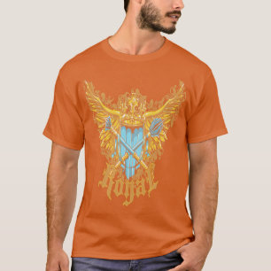 T-shirt Armoiries Cool Illustration Idée Cadeau