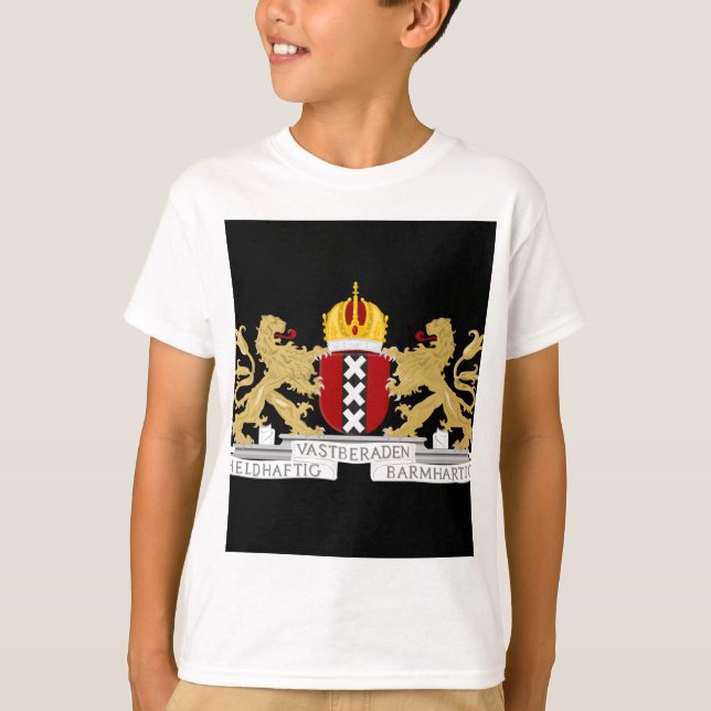 T-shirt Armoiries d'Amsterdam (Devant)