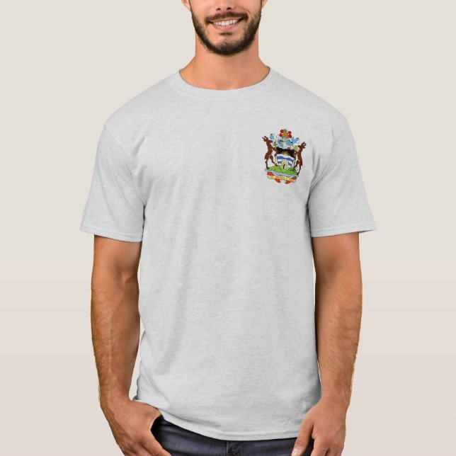 T-shirt Armoiries d'Antigua-et-Barbuda (Devant)