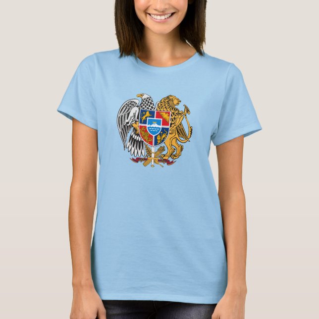 T-shirt armoiries d'Arménie (Devant)