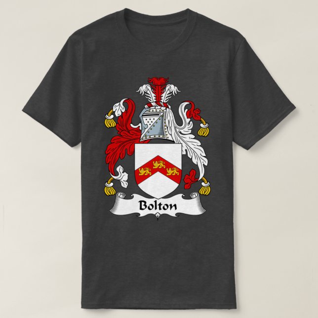 T-shirt Armoiries de Bolton Family Crest (Design devant)