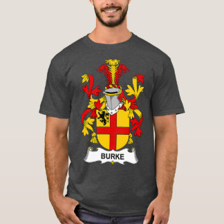T-shirt Armoiries de Burke Family Crest