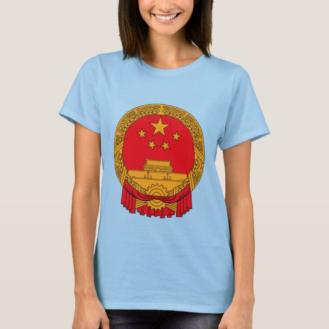 T-shirt armoiries de Chine (Devant)