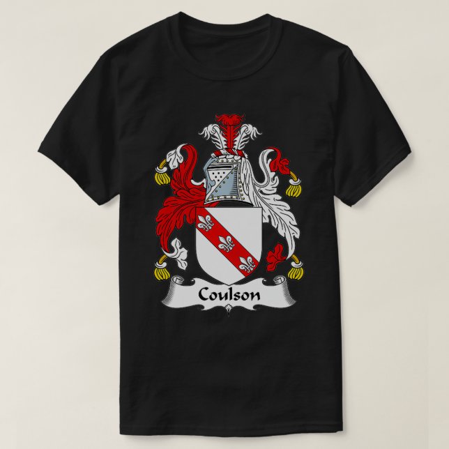 T-shirt Armoiries de Coulson Family Crest Premium (Design devant)