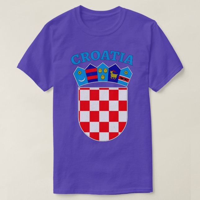 T-shirt Armoiries de Croatie (Design devant)