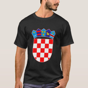 T-Shirt Armoiries de Croatie   Patrimoine Croate 