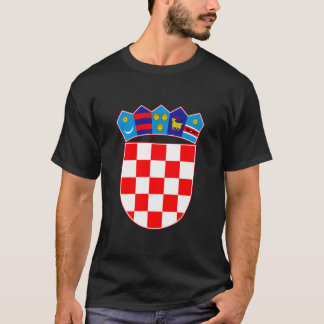 T-Shirt Armoiries de Croatie | Patrimoine Croate