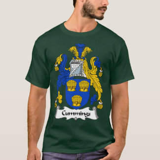 T-shirt Armoiries de Cummings Cummings Family Crest