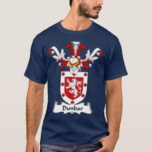 T-shirt Armoiries de Dunbar Armoiries de la famille Crest