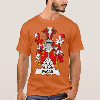 T-shirt Armoiries de Fagan Family Crest