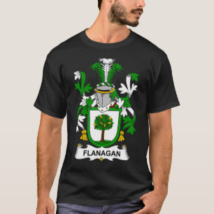 T-shirt Armoiries de Flanagan Crest de famille