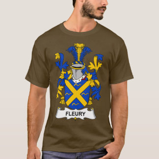 T-shirt Armoiries de fleury Cimier de famille