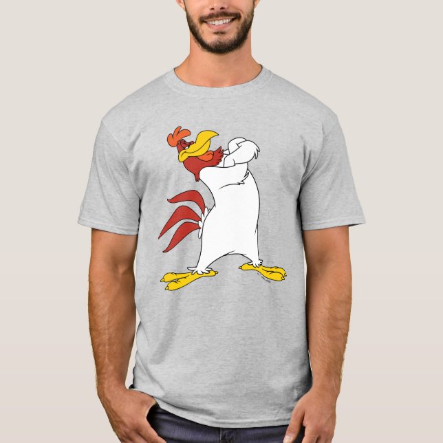 T-shirt Armoiries de Foghorn Leghorn franchies (Devant)