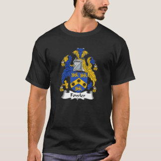 T-shirt Armoiries de Fowler Fowler Family Crest